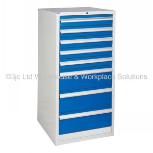 Euroslide Storage Cabinet 8 Drawer 1200mm Type 3